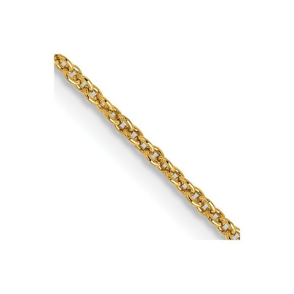 14k Yellow Gold 18 inch 1.2mm Cable with Lobster Clasp Chain,All Products : American Fashion Style Bags On Sale